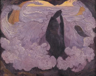 La Vague Violette, vers 1895-6